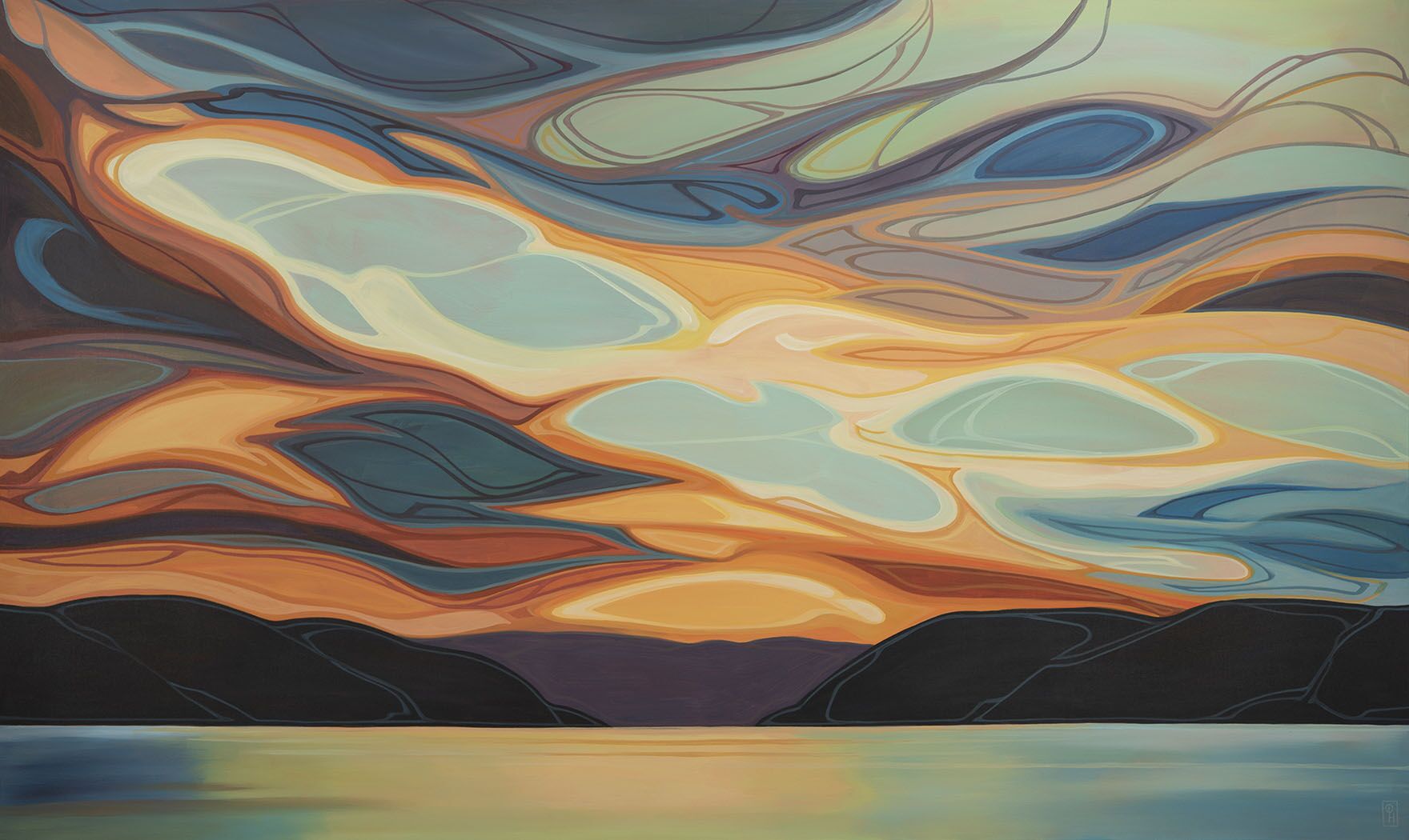 Erica Hawkes - Evening Paddle