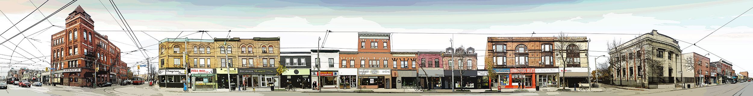 Paul Elia - Queen Street East 1, Toronto, ON.