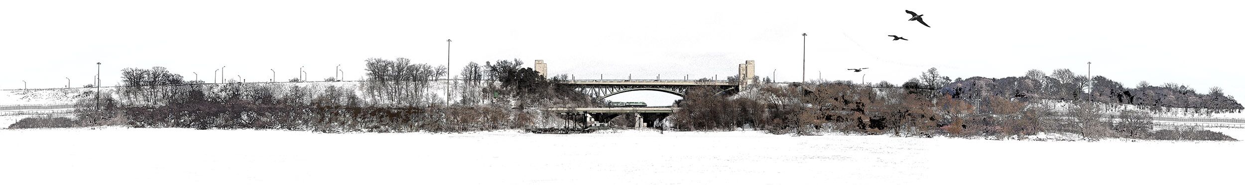 Paul Elia - York Blvd. Bridge, Cootes Paradise