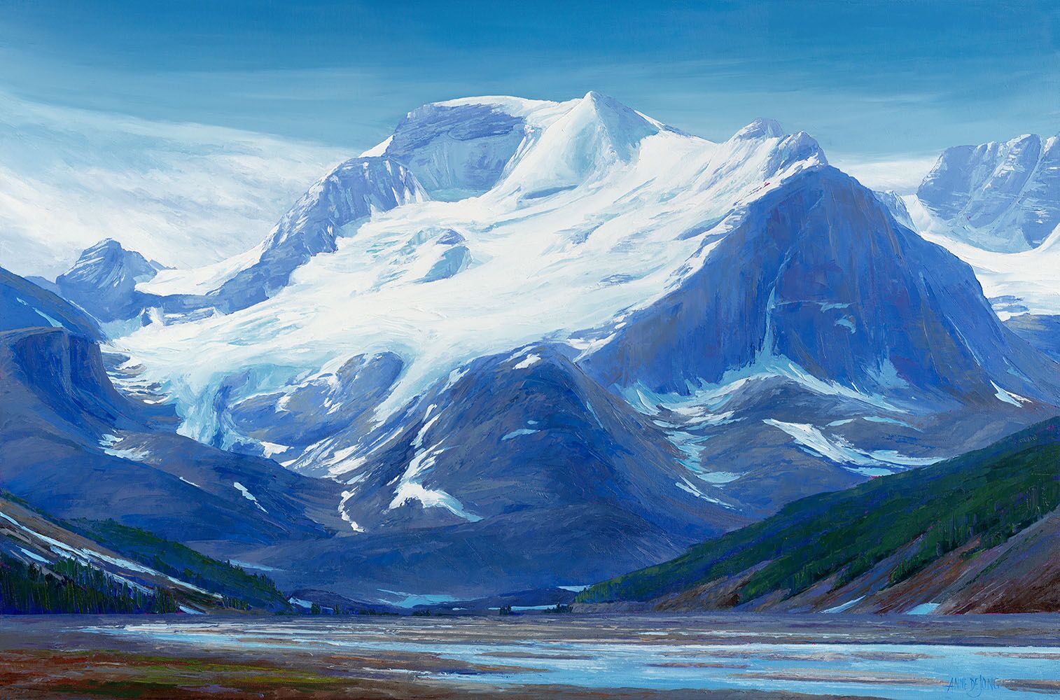 Anne deJong - Mount Athabasca